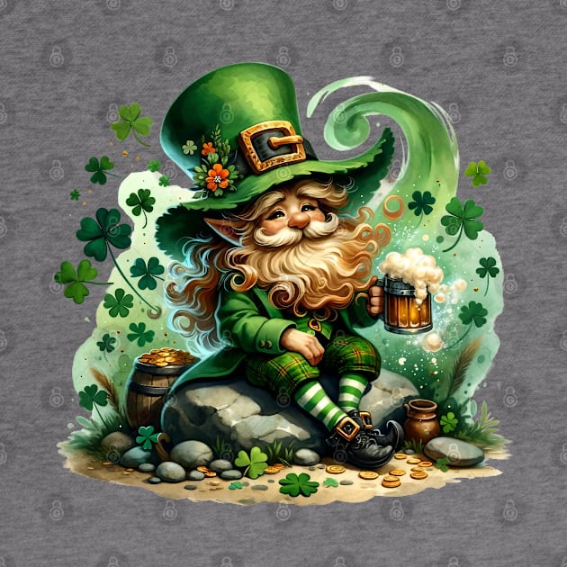 St Patricks Day Leprechaun by Chromatic Fusion Studio